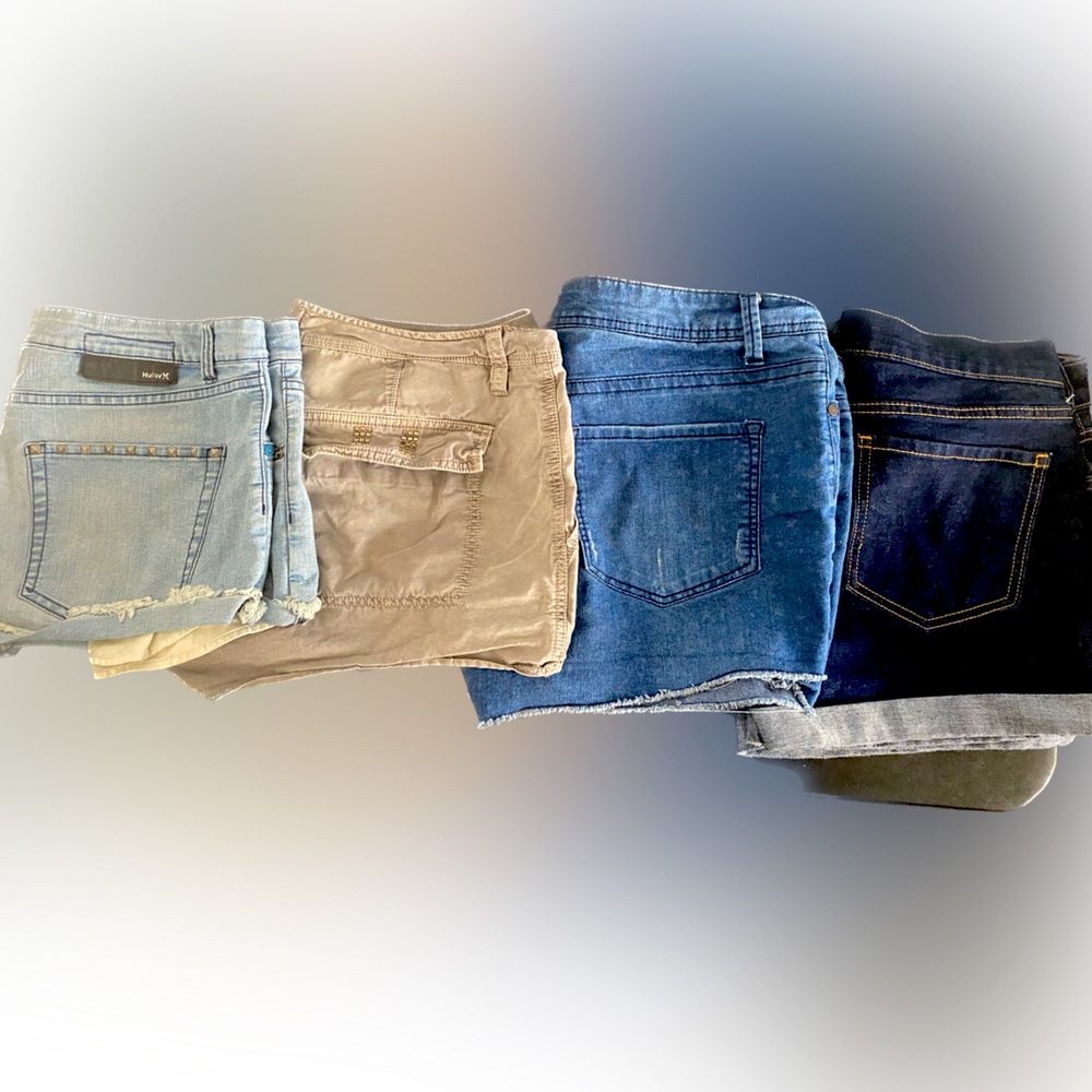 Bundle of four shorts.